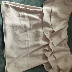 Pink off the shoulder top